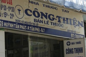 NHÀ THUỐC TƯ NHÂN CÔNG THIỆN