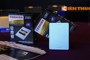 Toshiba ra mắt ổ cứng di động và SSD mới tại Việt Nam