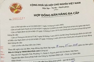 Nhã Khắc Lâm “kế tục” Thiên Ngọc Minh Uy tiếp tục lừa đảo?