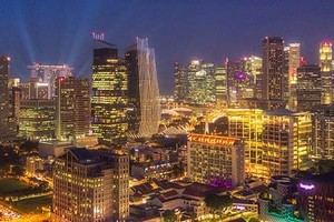 Quy hoạch của Singapore nhìn từ trên cao