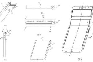 Oppo khoe ý tưởng smartphone màn hình gập