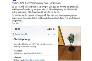 Booking.com liên tục bị tố "treo đầu dê bán thịt chó" những ngày Tết