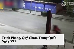 Video: Giúp bạn lái xe đuổi theo người yêu, cô gái đâm sầm vào cột điện