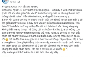 Bi hài cô gái bị chấm dứt mối tình 2 năm vì điều bất ngờ này