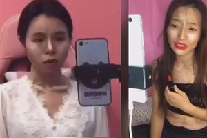 Video: Cách trang điểm quái lạ của các live-streamer kiếm tiền tỷ ở TQ