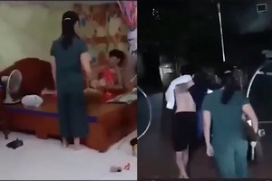 Video: Bà mẹ đuổi đánh, cho tiền con trai 'ép' đi tán gái gây bão mạng