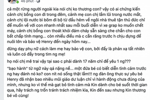 Quản lí truyền thông của Thu Thuỷ: Kin thương bé vô cùng