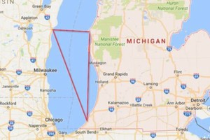 Bí ẩn chưa lời giải về tam giác Michigan giữa lòng nước Mỹ