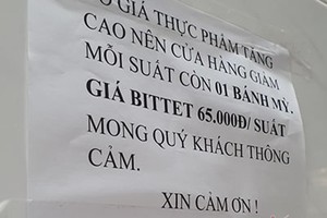 Lý do bá đạo khi tăng giá cháo trai, bò bít tết giảm khẩu phần