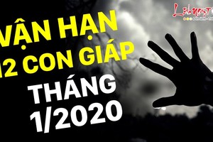 Video: Vận hạn tháng 1/2020 của 12 con giáp: Ai đang bị tiểu nhân rình rập?