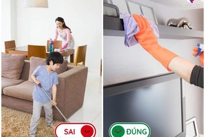 5 cách dọn nhà tưởng sạch sẽ hóa ra sai, chỉ làm nhà bẩn hơn