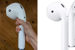 Học sinh tự chế AirPods to như máy sấy tóc