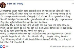 Trà My 'Thương nhớ ở ai' nói về thoả thuận ngầm trong showbiz