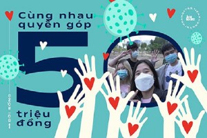 Hội bạn Cùng nhau quyên góp 50 triệu đồng cho công tác chống dịch