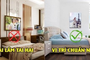 Treo ảnh cưới nhớ 3 nguyên tắc này: Vợ chồng chẳng bao giờ thấy to tiếng