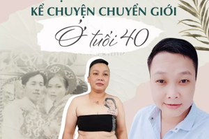 Hình ảnh đầu tiên về bà mẹ 2 con ở Cần Thơ sau khi chuyển giới