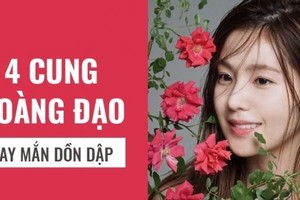 Tìm ra 4 cung hoàng đạo may mắn nhất tuần