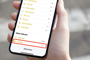 Cách để che giấu ảnh và video nhạy cảm trên iPhone