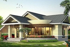 10 mẫu nhà cấp 4 chữ L sang trọng, giá 500 triệu quay đầu