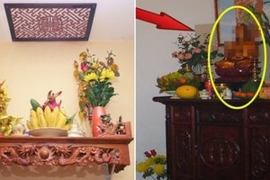 Đặt bàn thờ đúng nơi tán tài: Gia chủ vái tứ phương vẫn nghèo mãi