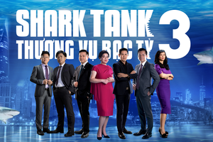 Giàn "cá mập" của chương trình Shark Tank mùa 3.