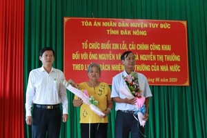 Gây oan sai 2 người dân, chánh án và thẩm phán bị kỷ luật