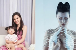 Đông Nhi xả vai mẹ bỉm, lên đồ cực táo bạo khoe đường cong 