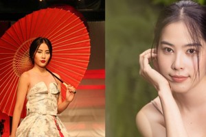 Nam Em và những lần "tạo nét" khi đi catwalk trên sàn diễn