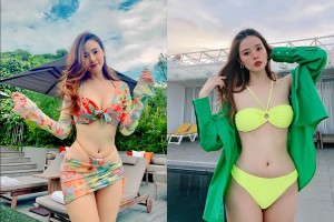 Những lần hiếm hoi Midu khoe dáng với bikini