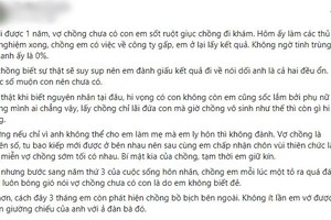 3 năm chưa sinh con, vợ đưa kết quả mà chết sững