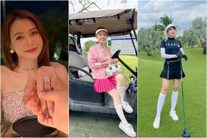 Sam trước ngày "chốt đơn": Đi đánh golf như trình diễn thời trang