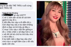 Bị gọi là 'trẻ trâu', Cát Phượng bức xúc đáp trả