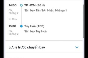 Thông tin mới vụ đã mua vé nhưng không được lên máy bay