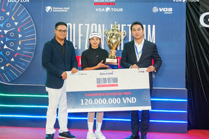 Công bố bảng chia thưởng giải Golfzon Vietnam Championship 2023