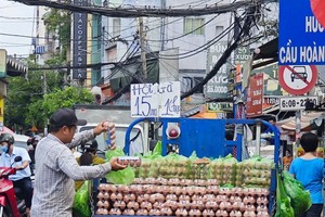 Sức mua thịt, trứng đang giảm sau Tết