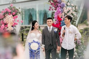 Nỗi lòng Văn Toàn khi làm phù rể đám cưới Quang Hải