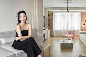 Cận cảnh penthouse đắt giá của Á hậu Phương Anh