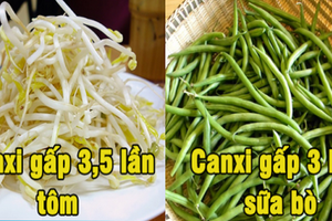 6 loại rau giàu canxi hơn trứng sữa, giúp chống lại oxy hóa