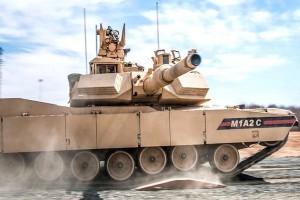 Mỹ tiếp nhận lô xe tăng M1A2C Abrams nâng cấp cực mạnh đầu tiên