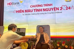 150 CBNV HDBank tham gia chương trình “Hiến máu tình nguyện 2024”