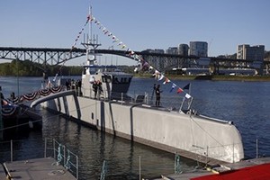 Tàu săn ngầm không người lái Sea Hunter lần đầu ra biển