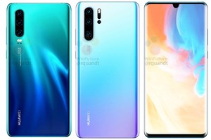 Ảnh quảng cáo tiết lộ cụm camera "khủng" của Huawei P30 Pro