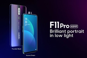 Oppo F11 Pro ra mắt: Camera 48 MP, sạc đầy pin trong 80 phút