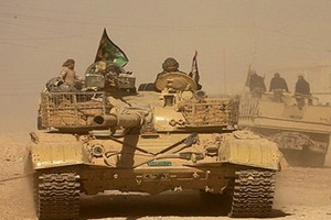 Hình ảnh đặc nhiệm Iraq tiến sâu vào đông Mosul