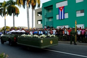 Bắt đầu lễ an táng lãnh tụ Cuba Fidel Castro