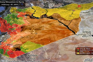 Chiến sự Syria đầu năm 2017: Nóng trên nhiều mặt trận