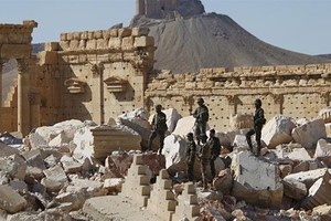 Phiến quân IS đang tháo chạy khỏi thành phố Palmyra