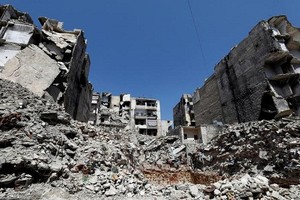 Cuộc sống hồi sinh giữa đống đổ nát tại chiến trường Aleppo