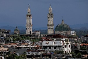 Nhói lòng thành phố Philippines bị IS tàn phá