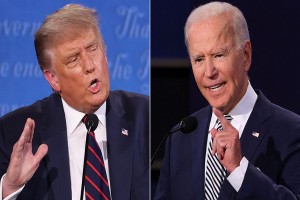 Bầu cử Mỹ trước giờ "G": Dự báo phiếu đại cử tri cho ông Trump-Biden